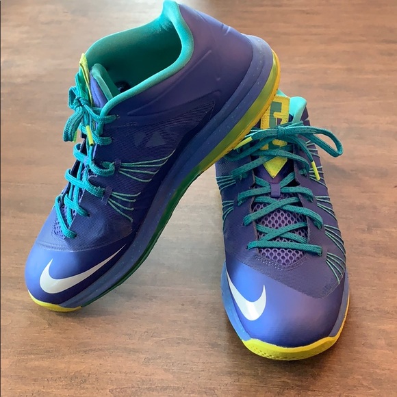 Nike Air Max LeBron X Sprite low sz 11.5 - Picture 1 of 5